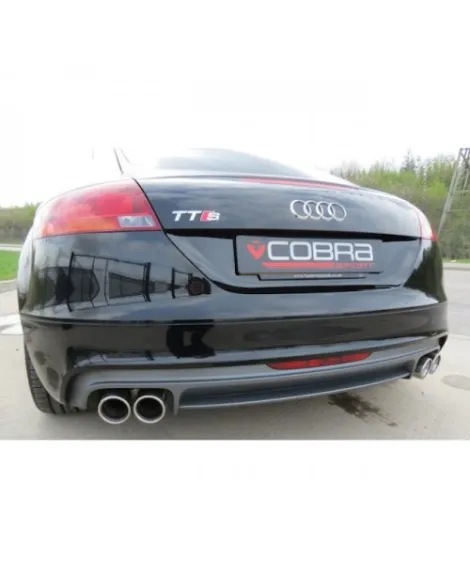 Audi TTS 2.0 TTS (Mk2) (Quattro) Coupe 08-14 Cobra Sport Turbo Back Package with De-Cat (Resonated) Audi TTS 2.0 TTS (Mk2) (Quattro) Coupe 08-14 Cobra Sport Turbo Back Package with De-Cat (Resonated)